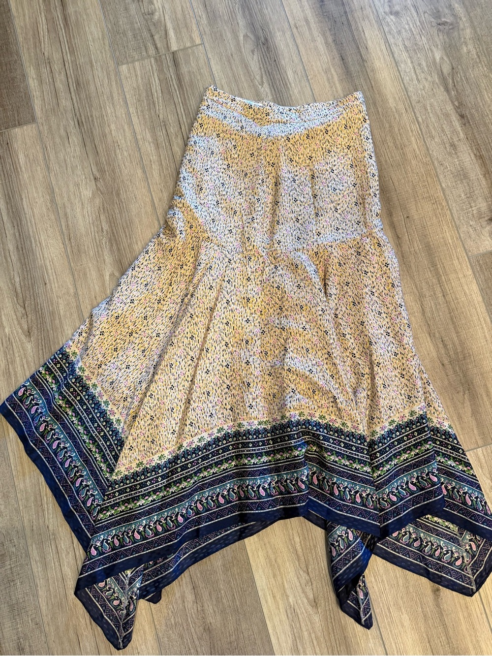 Silk skirt